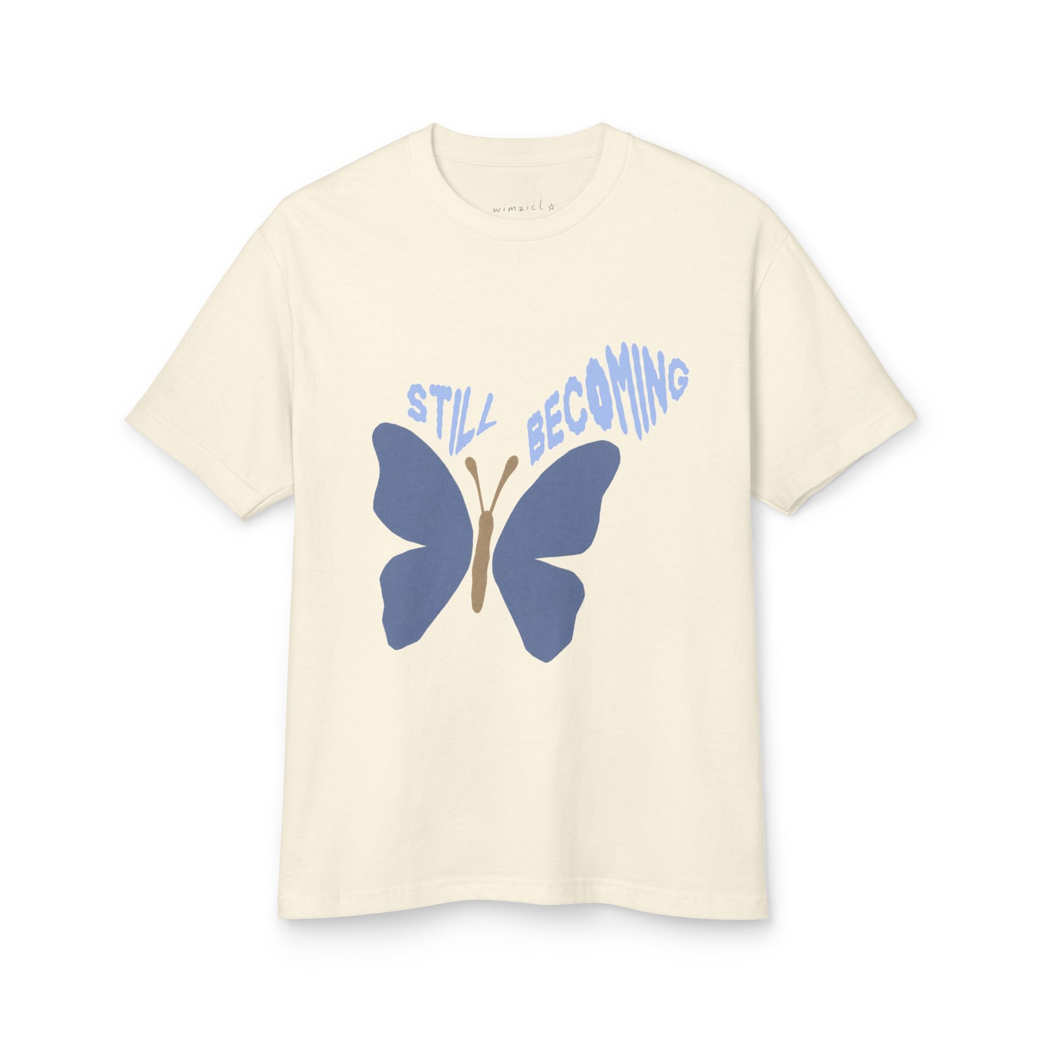 still becoming butterfly tee