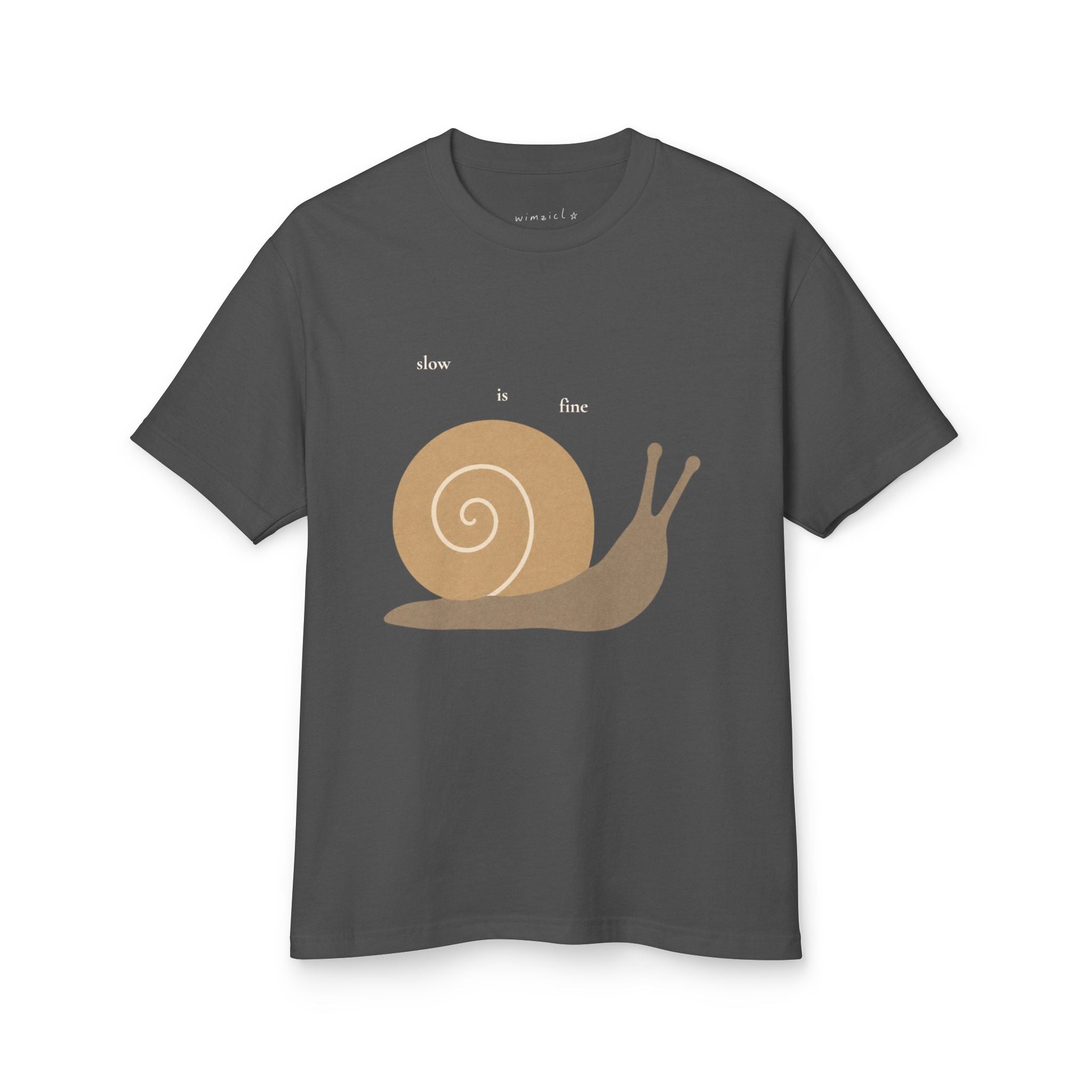 slow snail tee