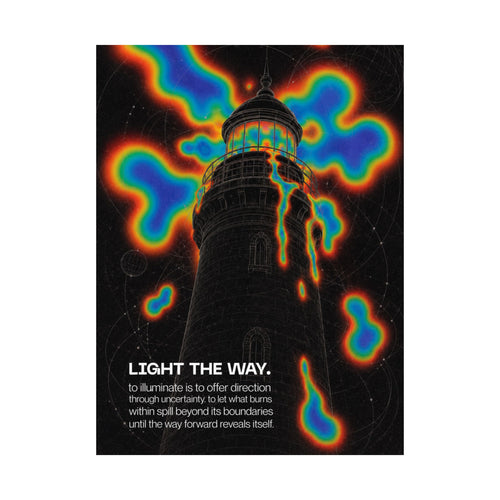 Light the Way Satin Poster