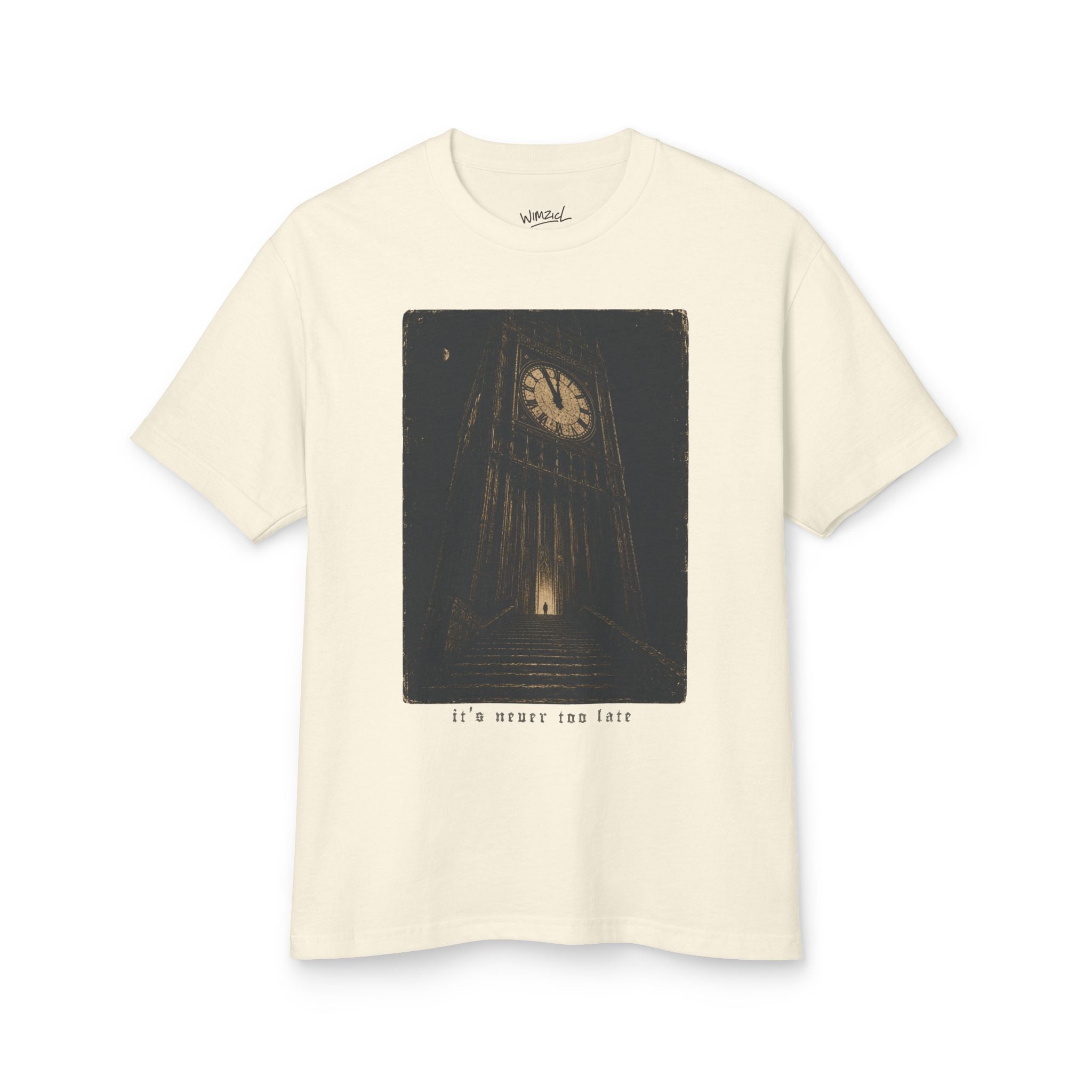 It's Never Too Late Heavyweight Tee