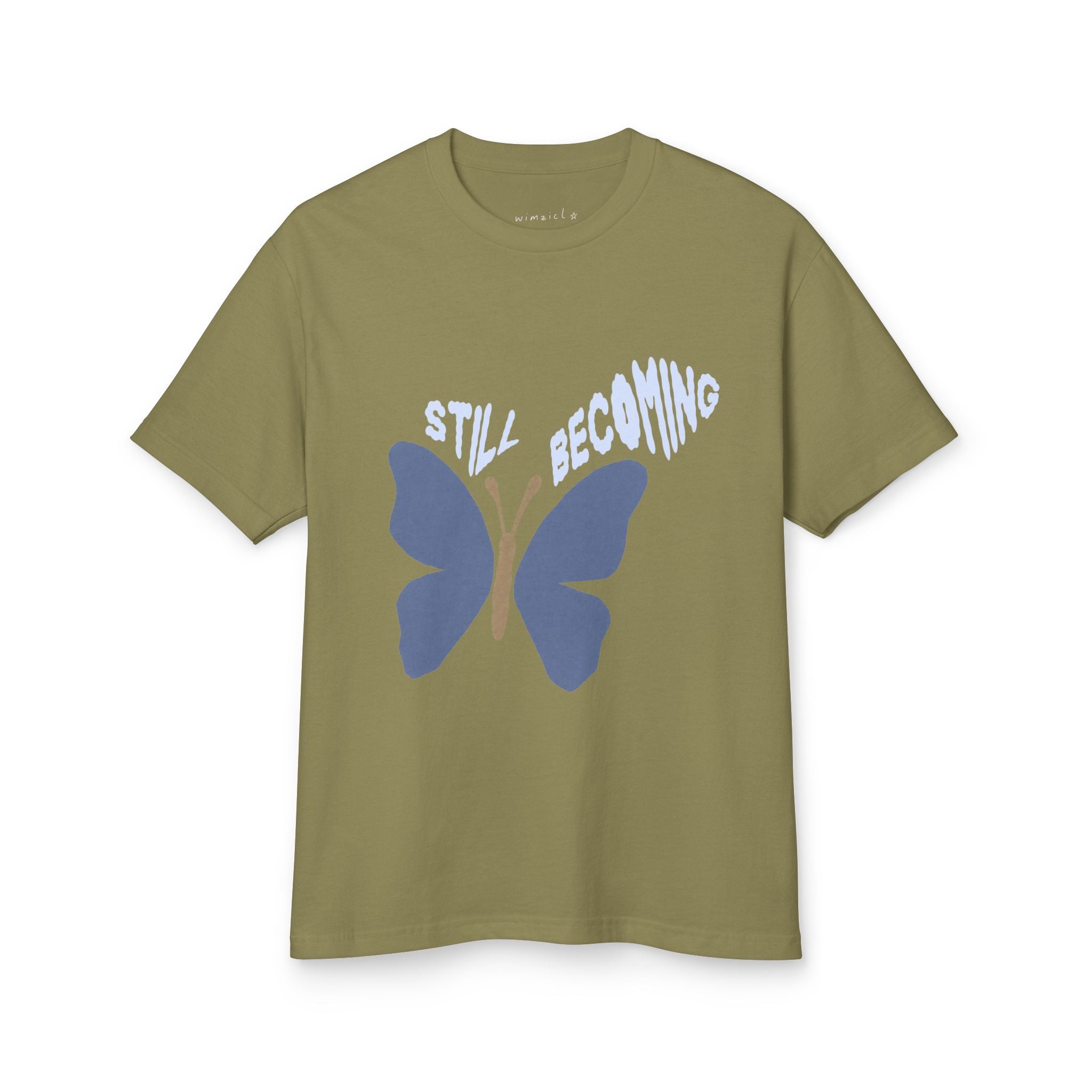 still becoming butterfly tee