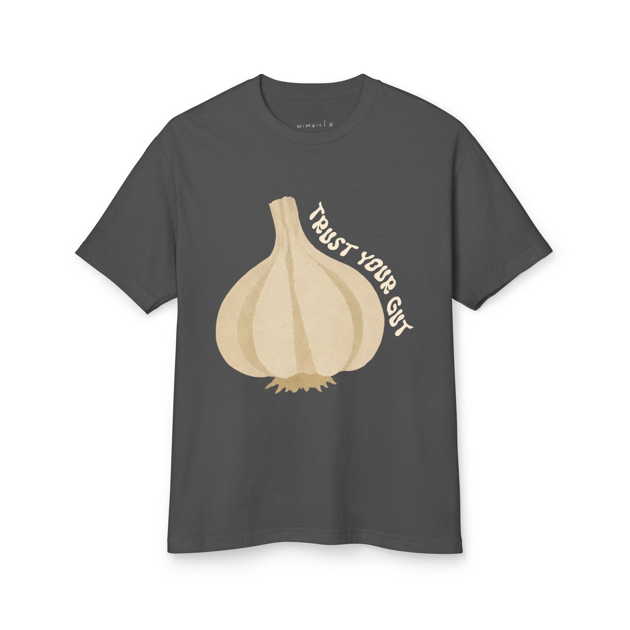 trust your gut garlic tee