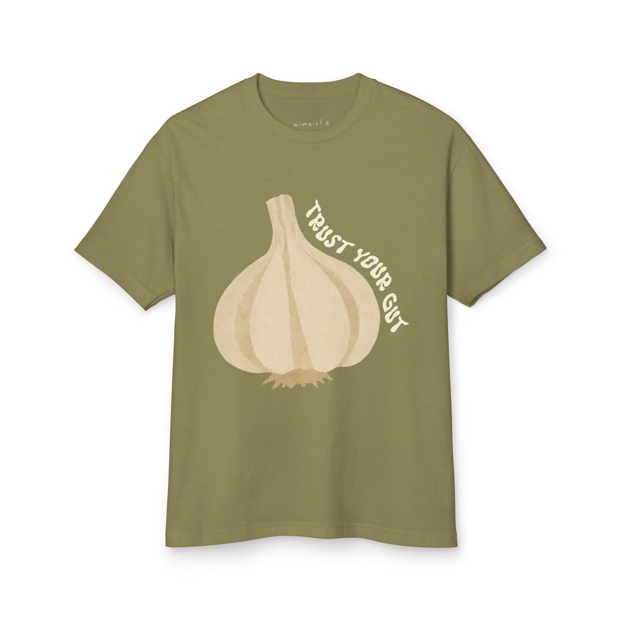 trust your gut garlic tee