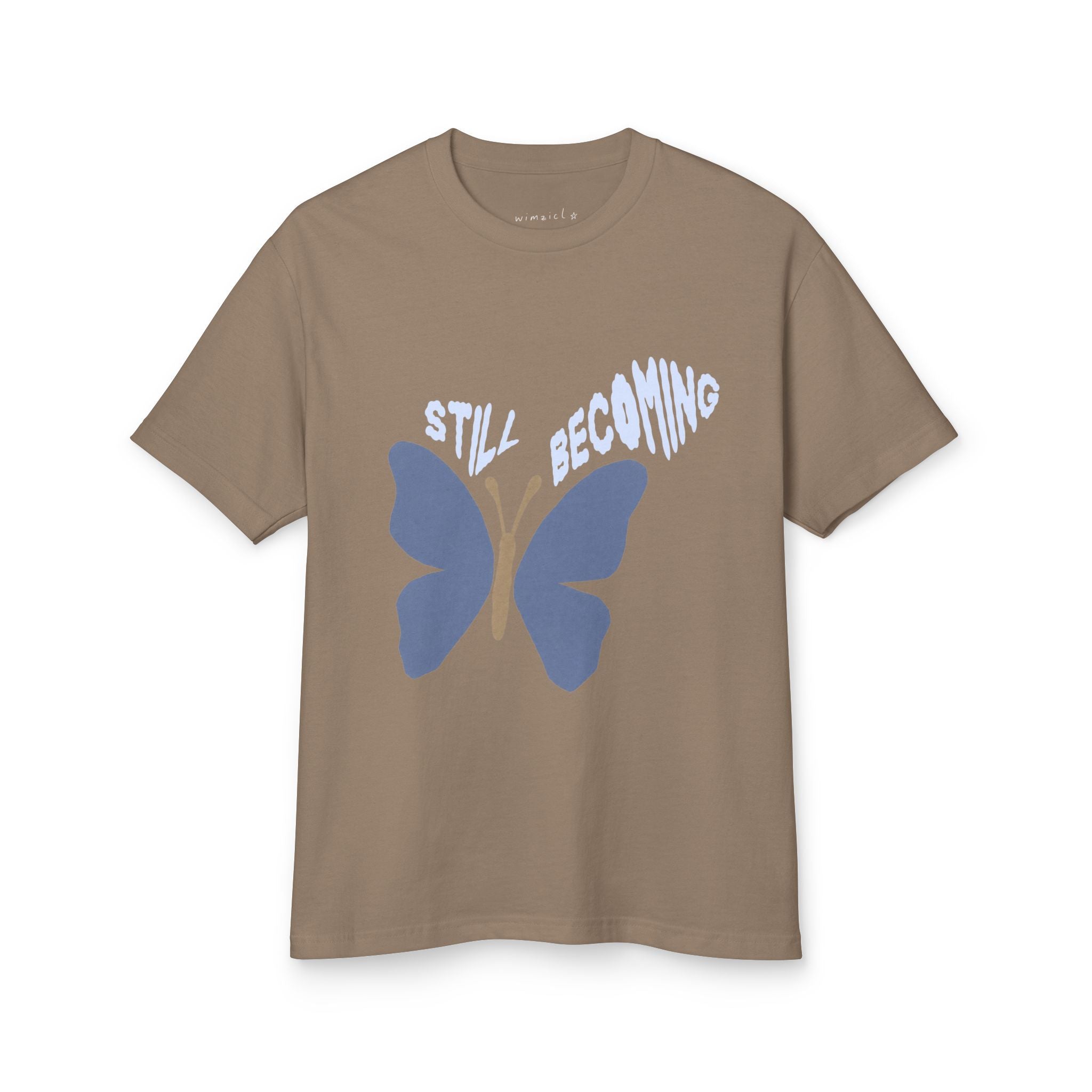 still becoming butterfly tee