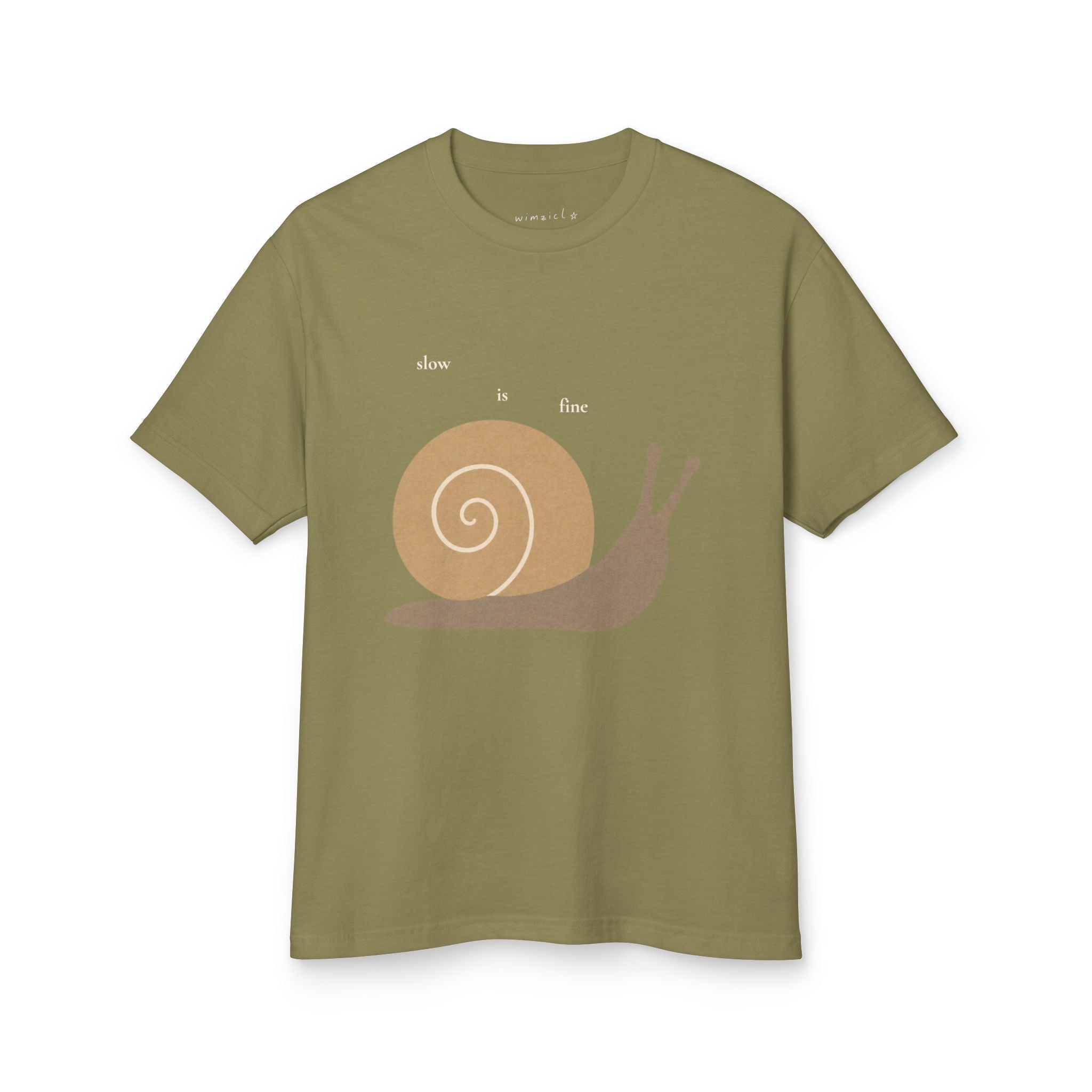 slow snail tee