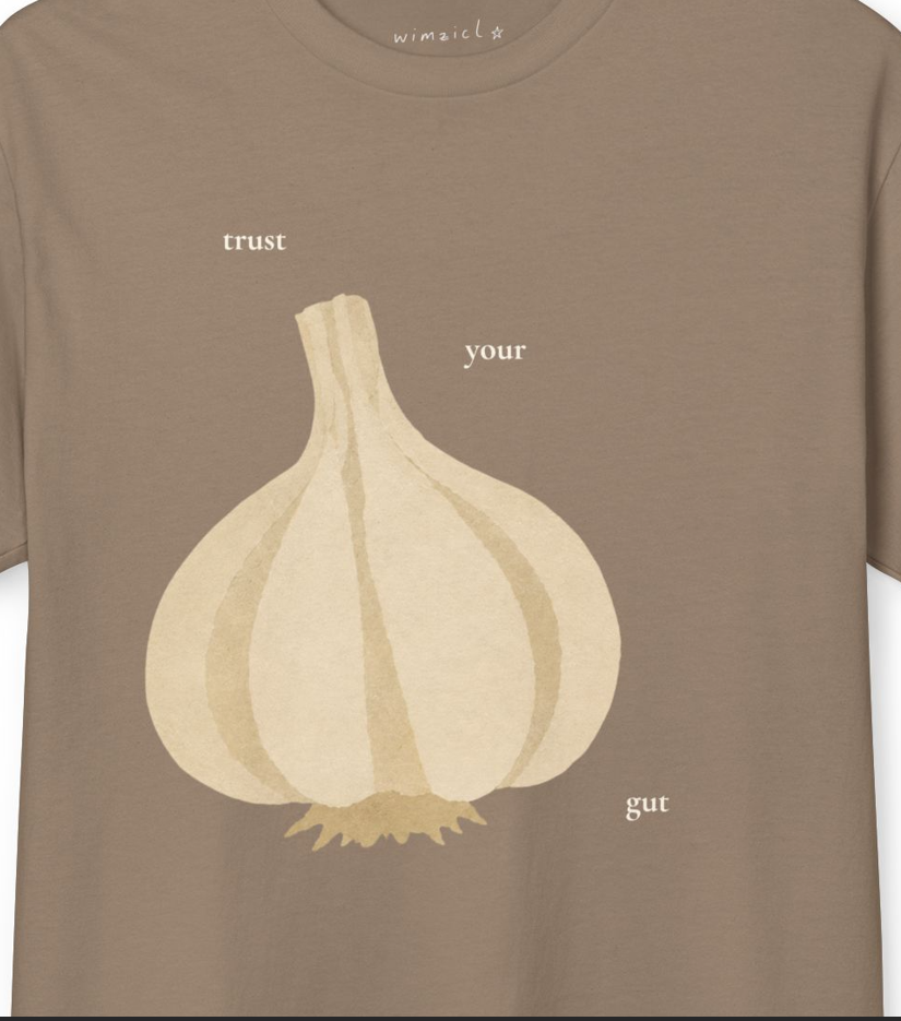 trust your gut tee