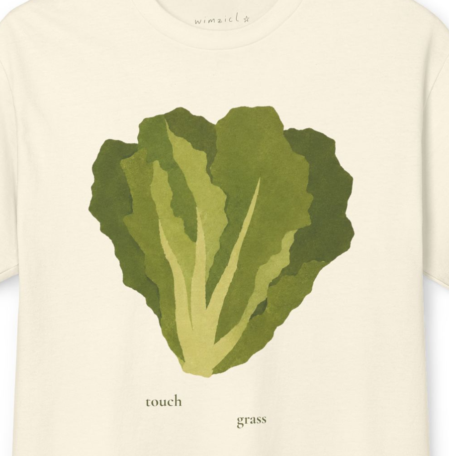 touch grass tee