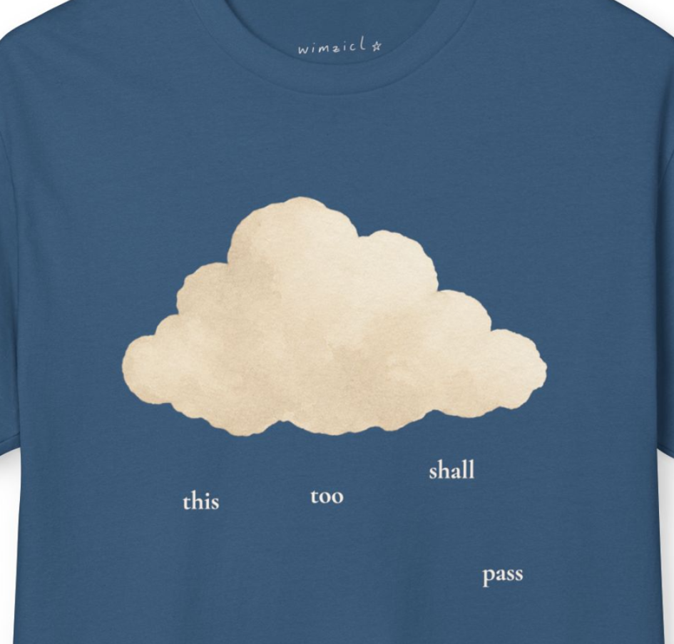rain cloud tee