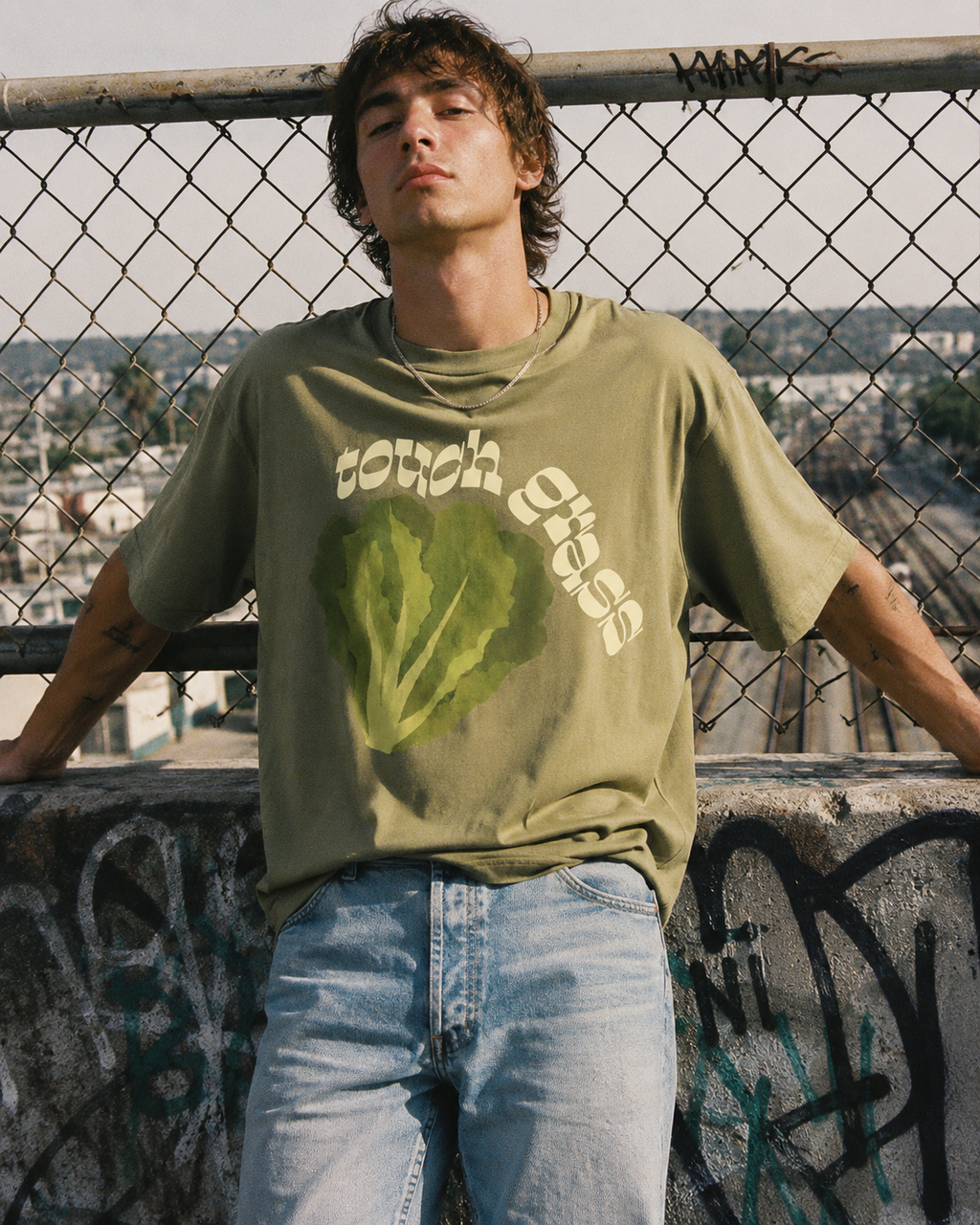 touch grass shirt