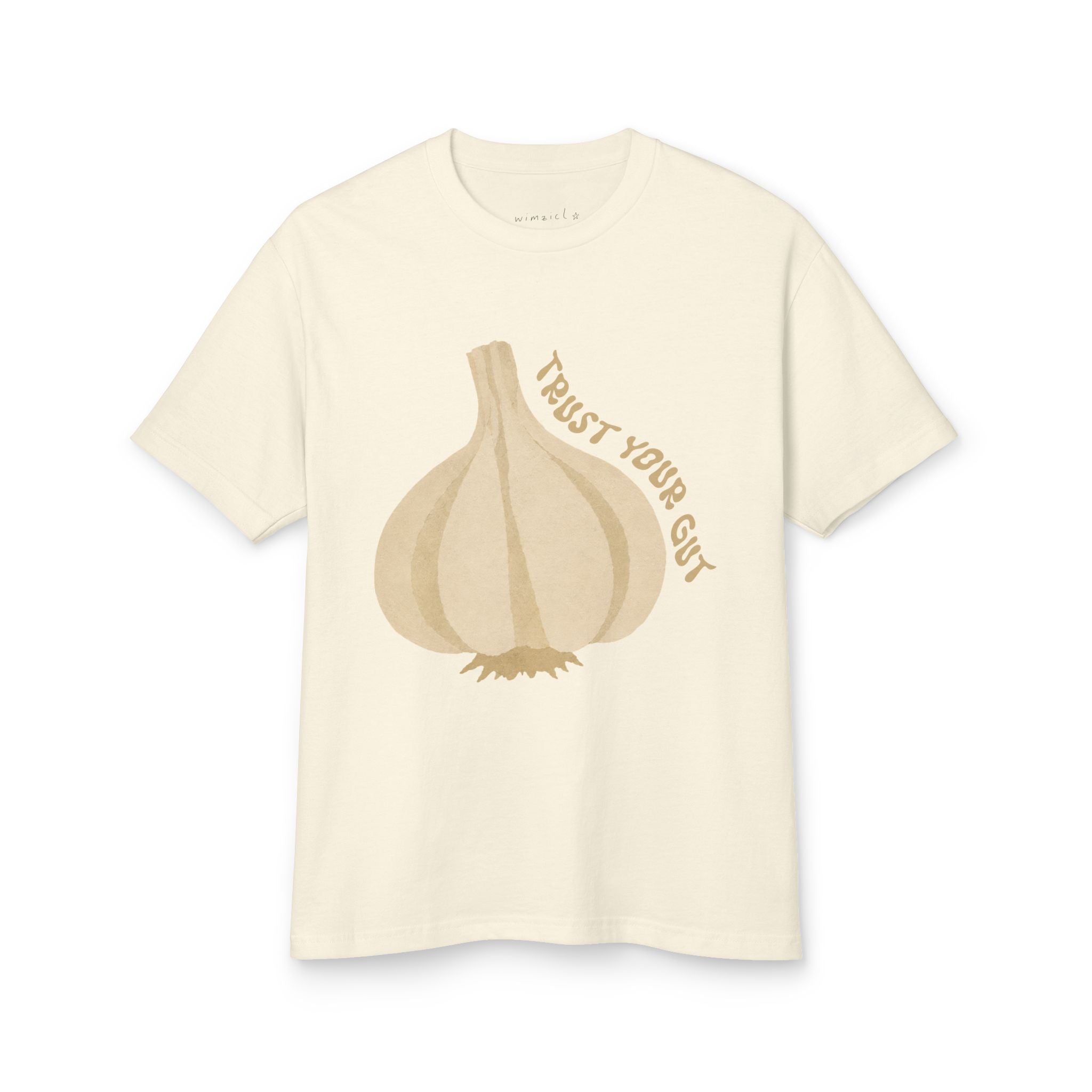 trust your gut garlic tee