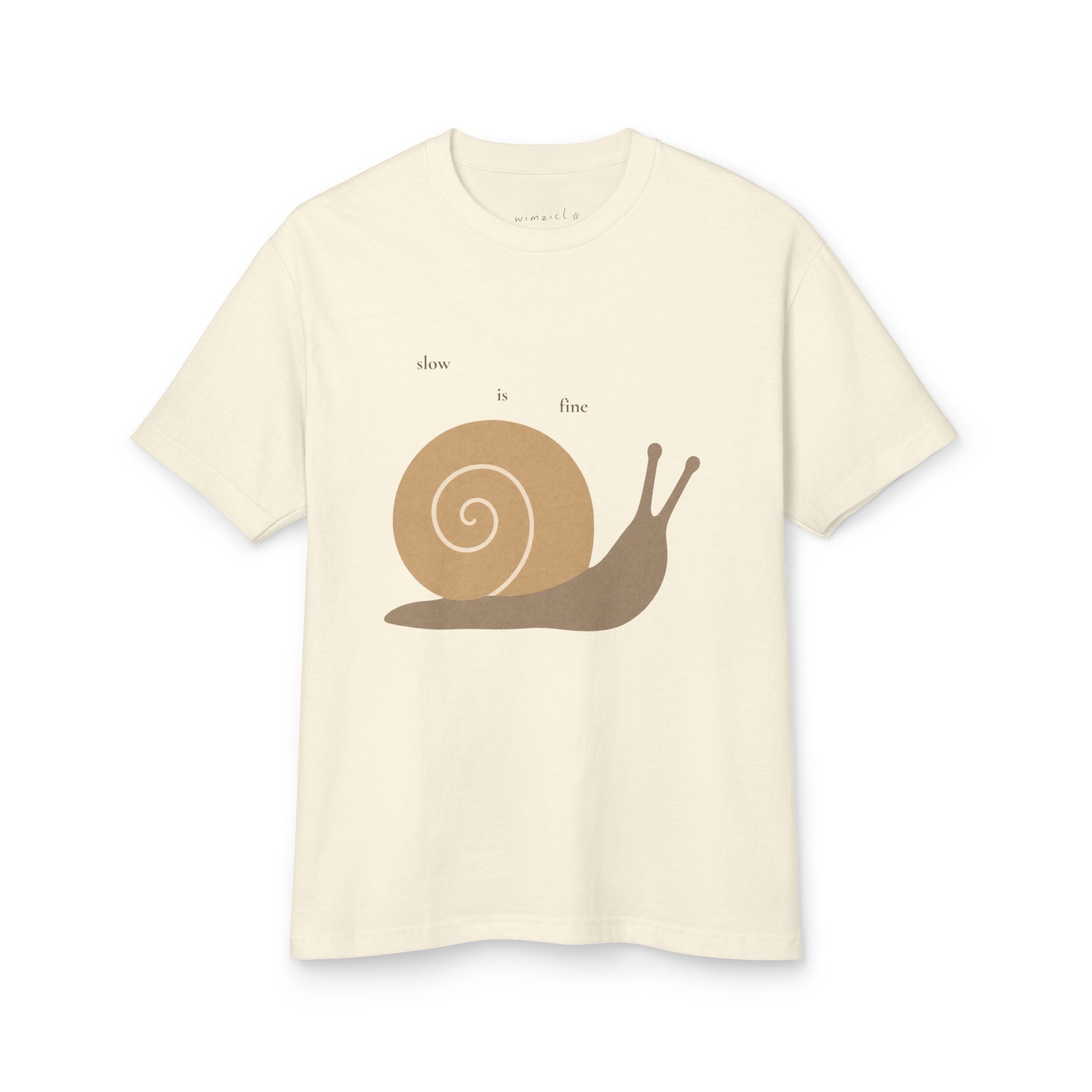 slow snail tee