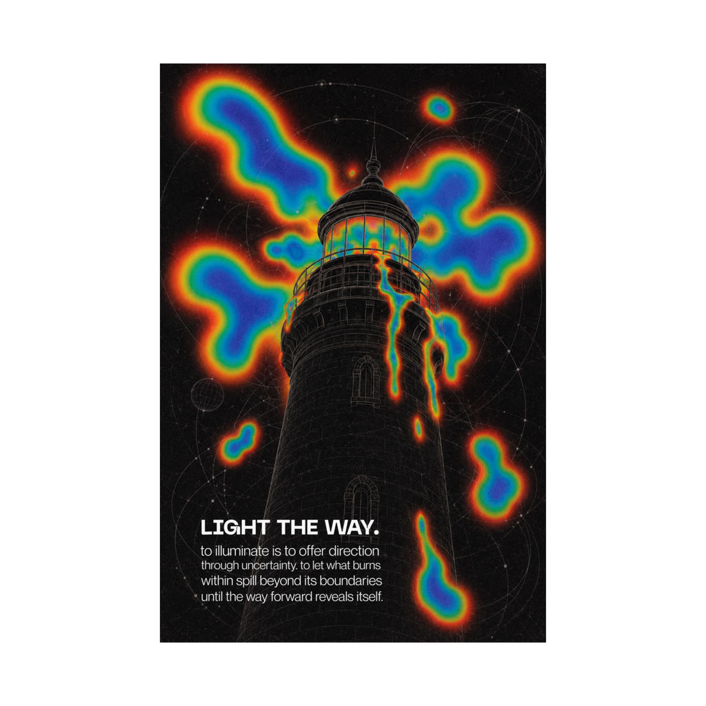 Light the Way Satin Poster