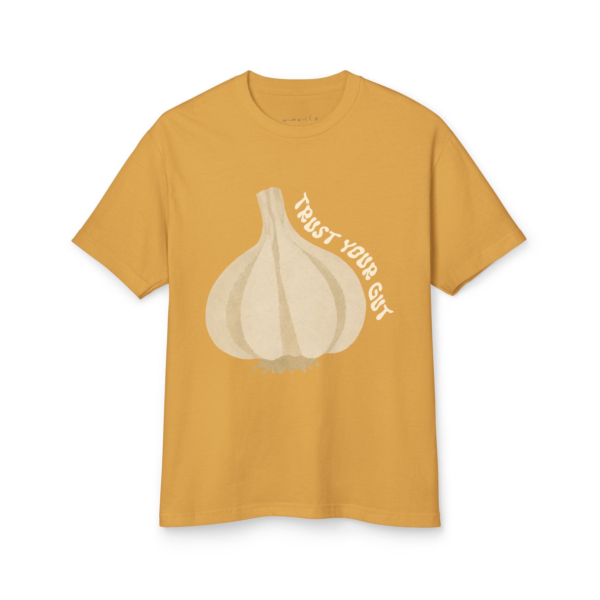 trust your gut garlic tee